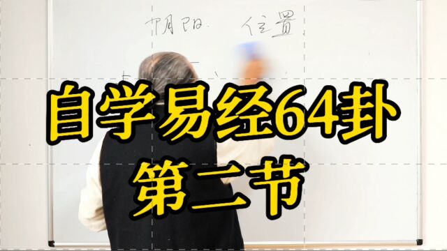 自学易经小白必读,易经和河图洛书的关联、六个爻的位置和符号