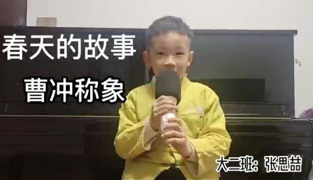 武汉市洪山区实验幼儿园香趣园春天的故事大二班张思喆