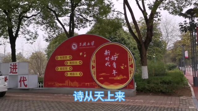 春游湖北省宜昌市三峡大学 回味四年寒窗 五味杂陈 你有情感共鸣吗