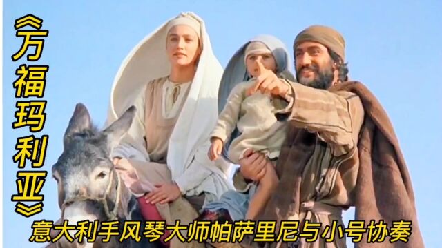 《万福玛利亚》意大利手风琴大师帕萨里尼与小号合作