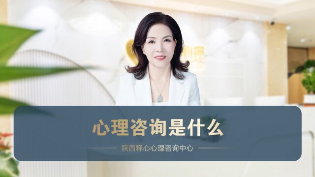 西安心理咨询陕西释心心理:你了解心理咨询吗?