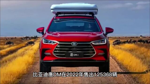 比亚迪唐DM的2022年销量数据