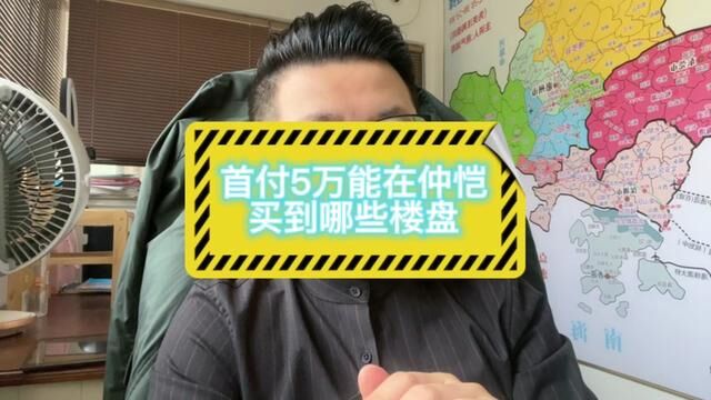 首付5万可以在惠州仲恺买到哪些楼盘? #惠州买房 #惠州仲恺买房 #仲恺买房攻略 #房产润哥 #一个敢说真话的房产人