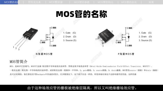 四分钟通俗易懂聊MOS管