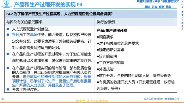 152 产品实现的人力资源 VDA6.3过程审核 质量管理