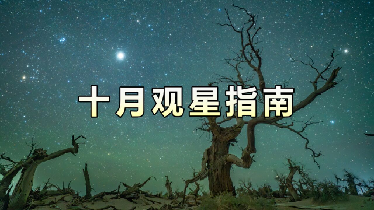 火环日食丨今年最后一场月食!听我说十月的夜空中有什么好看的