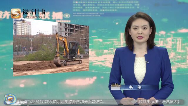 【“三抓三促”行动进行时】——静宁:项目建设如火如荼