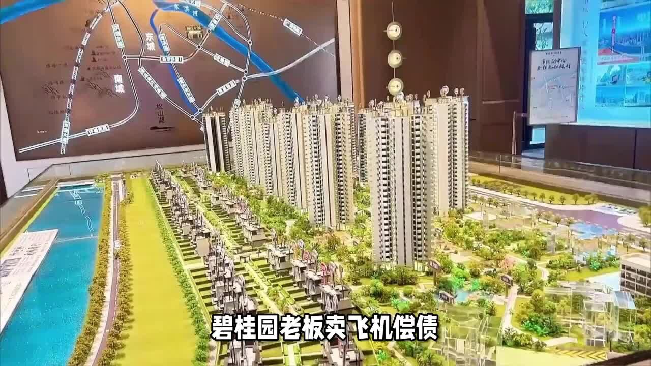 碧桂园老板卖飞机偿债?碧桂园的危机到底该怎么解?