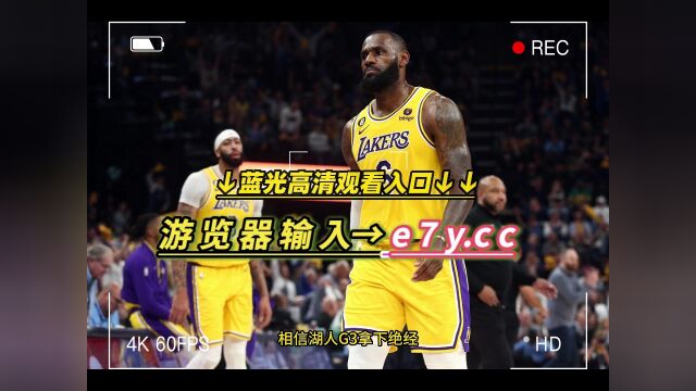 NBA西部决赛官方直播:掘金VS湖人(中文)在线高清视频观看掘金对阵湖人比赛