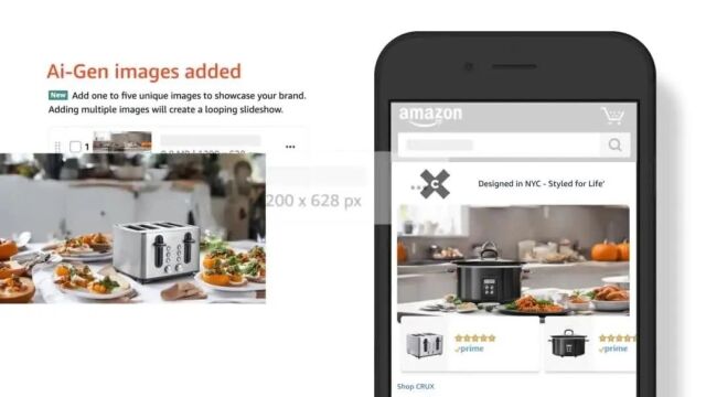 亚马逊加入AI图像竞赛,将帮广告客户用生成式AI快速制作产品摄影图