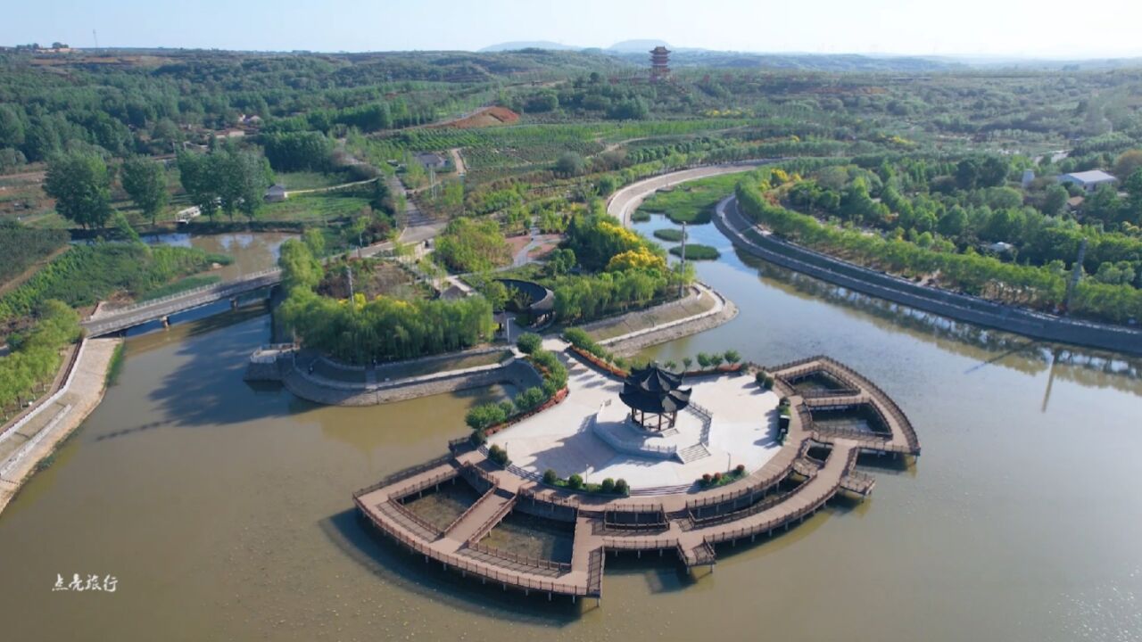 河南渑池涧河生态公园美景