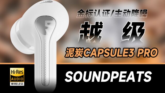 平价学生耳机推荐!泥炭Capsule3 Pro真无线蓝牙耳机深度体验