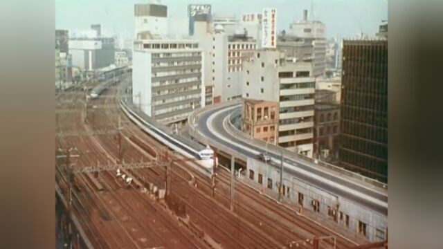 1966年日本真实影像:高楼耸立桥车遍地,国民生活水平极高