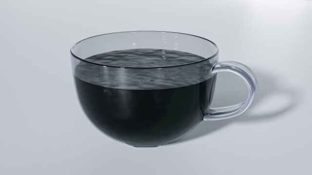 Blender玻璃杯建模与渲染真实玻璃杯子建模水杯渲染【建模部分】