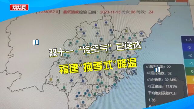 一键入冬!受南下冷空气影响 福建气温将开启“过山车”模式