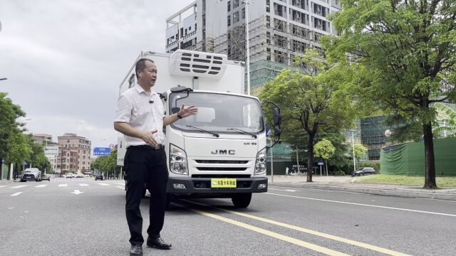 东莞卡车商城 马庆同 江铃凯运冷藏车 冷链行业推荐