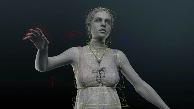 CGI & VFX Breakdowns Relicts Character Rigs 