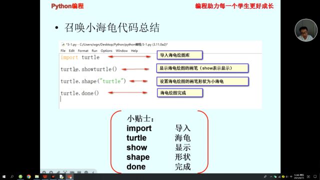 Python趣味编程:召唤小海龟