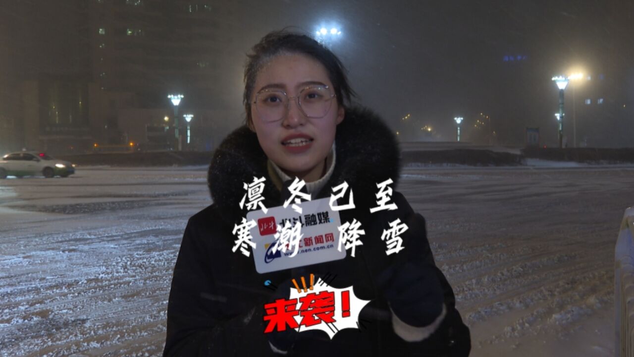 凛冬已至,寒潮降雪来袭!