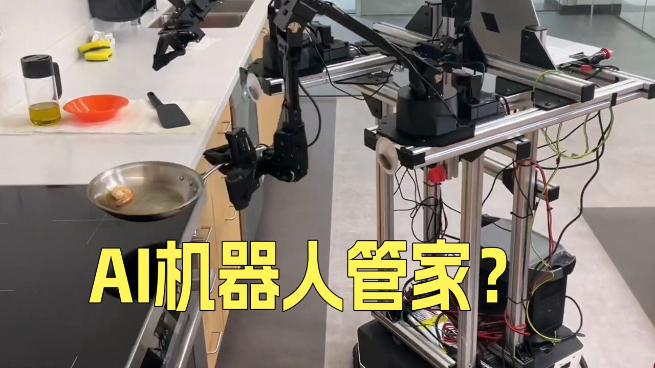 AI机器人帮你做家务?机器人管家已经近在眼前了?