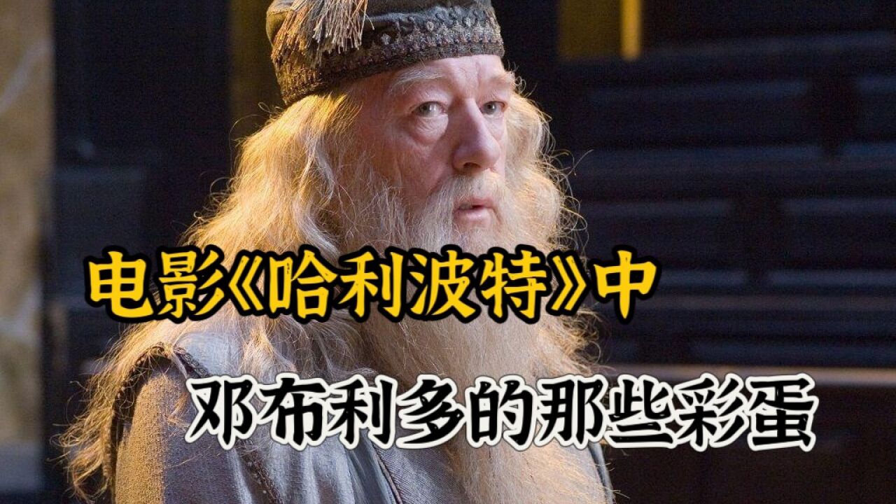 电影中邓布利多的这些“彩蛋”,你发现了吗?