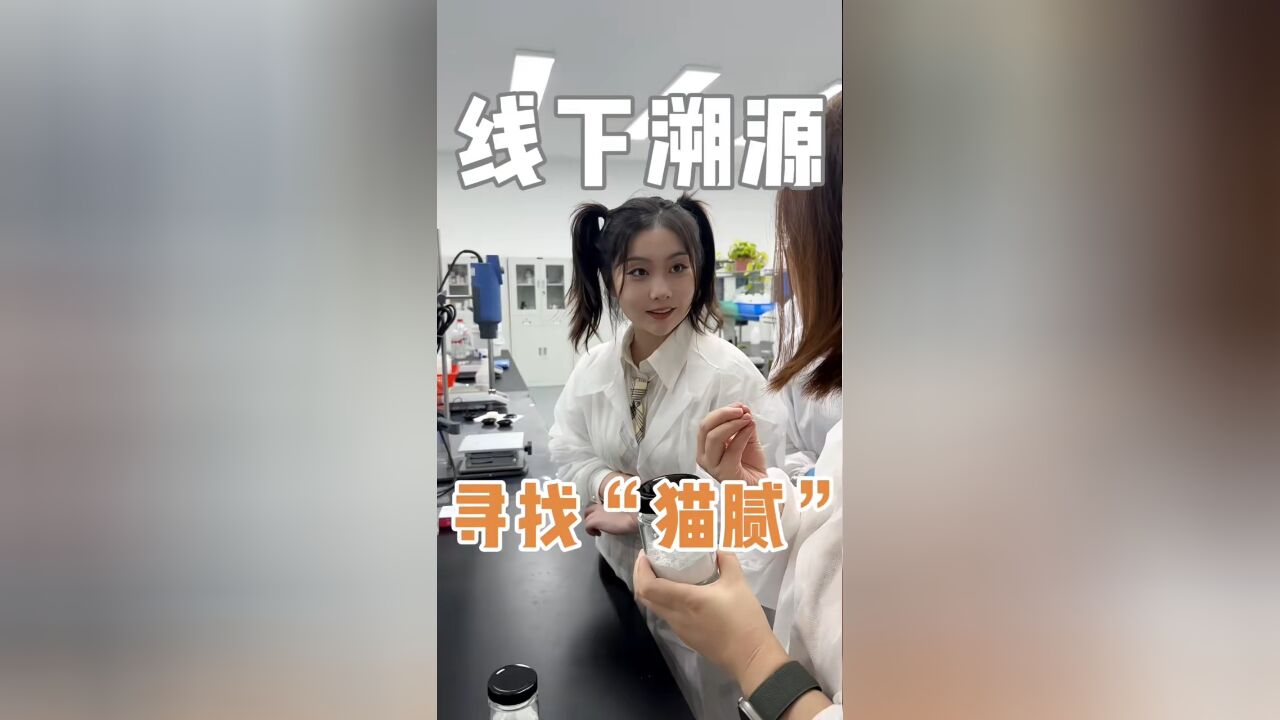 哇!看看这趟溯源工厂,我发现了啥“猫腻儿”