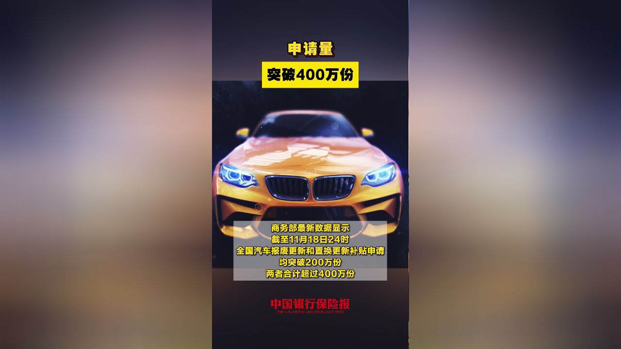 申请量突破400万份