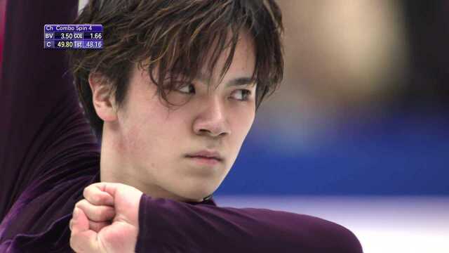 瑕不掩瑜 宇野昌磨刚柔并济演绎《天堂的阶梯》