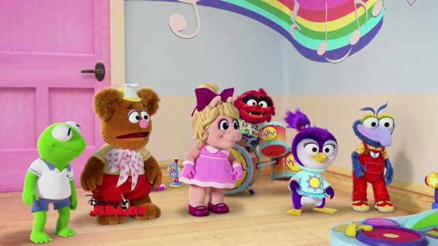 Frogs and Dogs Music Video | Muppet Babies | Disney Junior