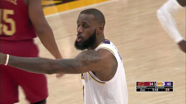 NBA常规赛：骑士vs湖人Big胖解说全场回放