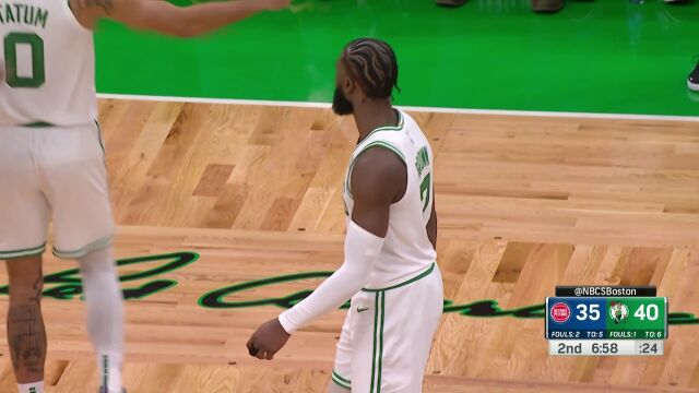 NBA常规赛：活塞vs凯尔特人 中文解说全场回放