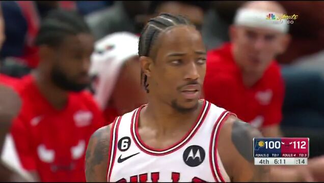  NBA常规赛：步行者vs公牛第4节中文解说回放