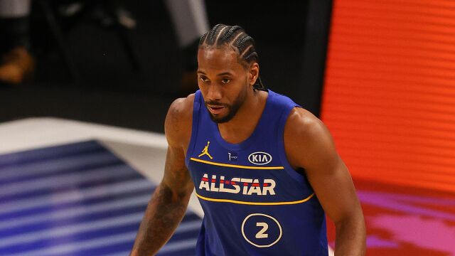 2021NBA全明星莱昂纳德集锦 轻取8+9+8准三双串联全队