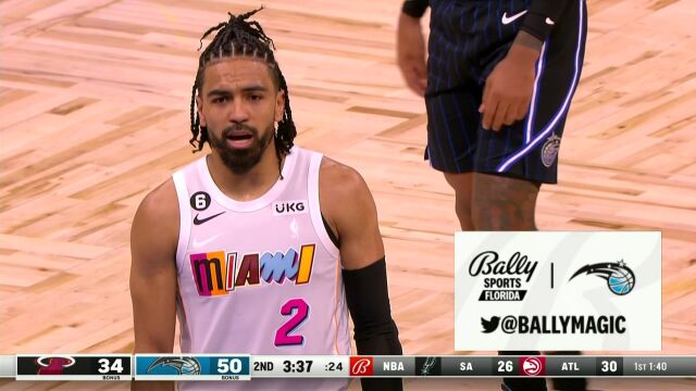 热火vs魔术第2节中文解说回放