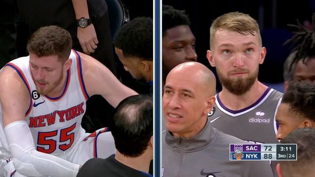NBA常规赛：国王vs尼克斯中文解说全场回放