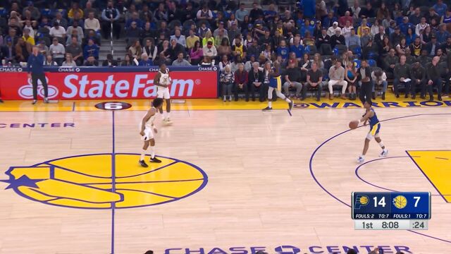 是时候该露一手了！普尔闪电第一步瞬间撕裂防守