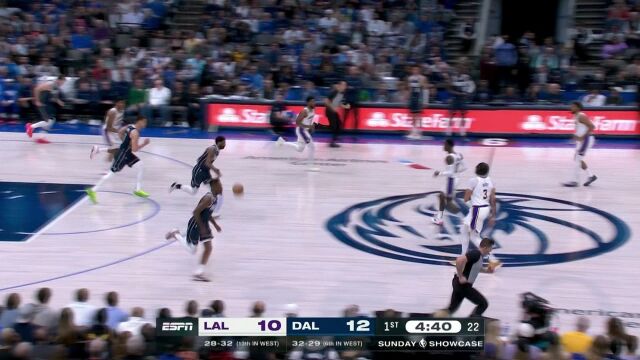 看的眼热！欧文同位置三分试试手感一击即中