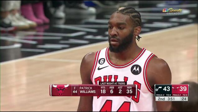 NBA常规赛：爵士vs公牛英文原声全场回放