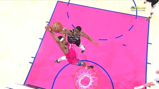 单枪匹马闯敌营 乔丹古德温横冲直撞失衡上篮造杀伤