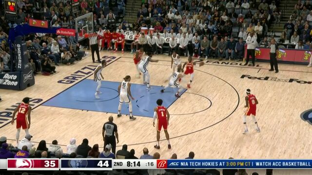 两个霍乐迪的连线 阿隆霍乐迪接球就投三分穿心