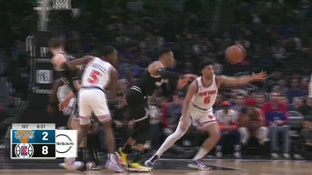 三分穿云箭 威少连线莫里斯飙中三分