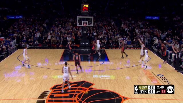 这一球非常解渴 汤普森张弓搭箭射穿球网