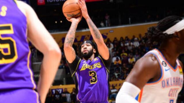 雷霆111-116湖人 戴维斯37+15率队赢下关键卡位战