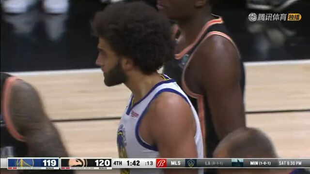 NBA常规赛：勇士vs老鹰英文原声全场回放