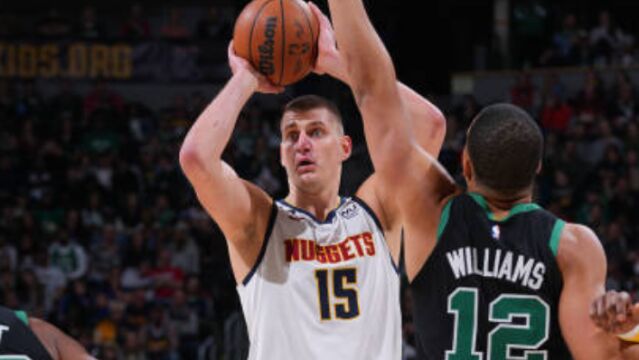 约基奇vs凯尔特人集锦 30+12+12三双数据强势带队