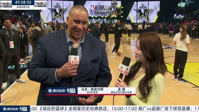 连线孟超采访ESPN专家：中国球迷很热情 利拉德有机会冲MVP