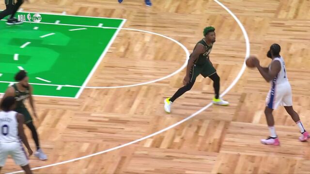 回顾76人vs凯尔特人交战记录 帝登组合大战绿军双杰