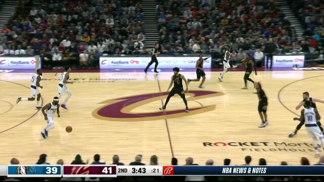 重回巅峰状态！肯巴沃克过掉加兰后反手拉杆挑战阿伦得手