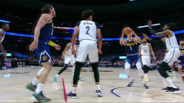 回顾掘金vs篮网过往交战记录 约基奇率队大战布鲁克林锋线群