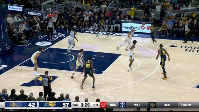 三分如雨是什么概念呢？内史密斯哈利伯顿连续轰炸篮筐